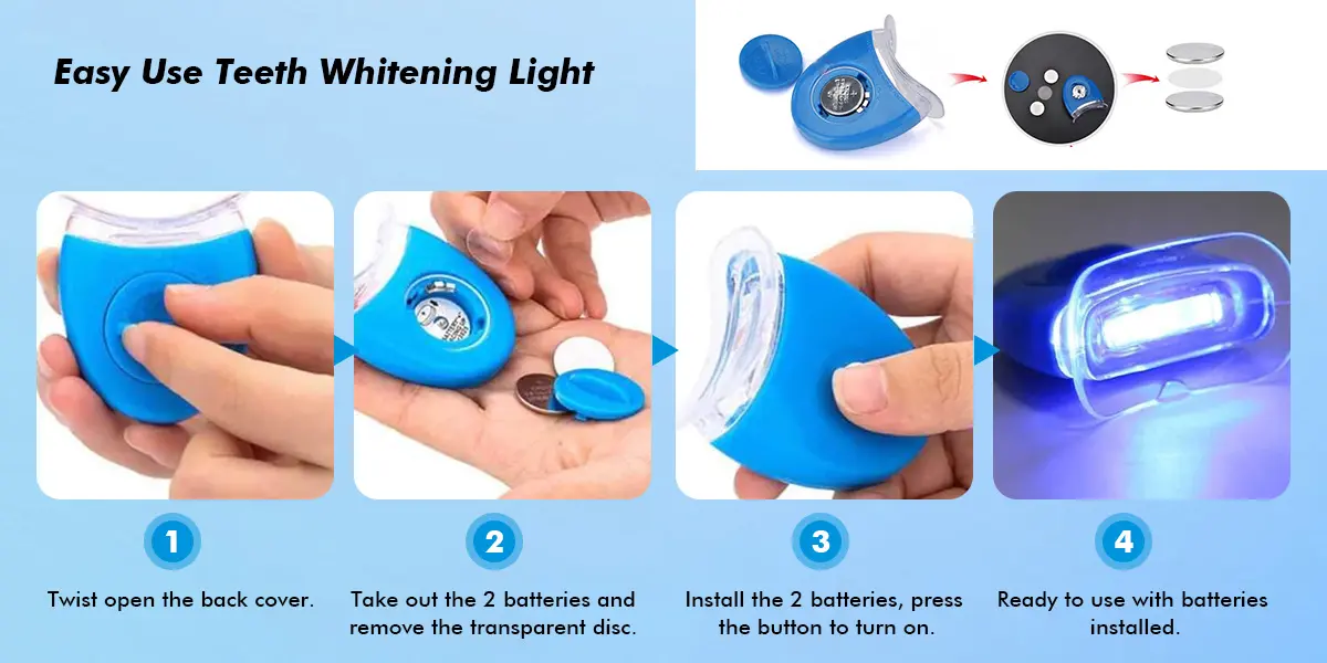 LED Teeth whitening home kit GW-HK002 007le3