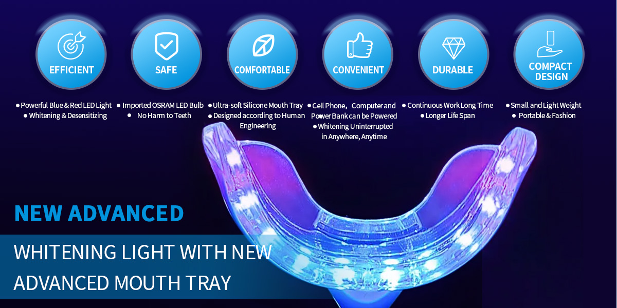 LED teeth whitening home kit GW-HK101B 006q8v