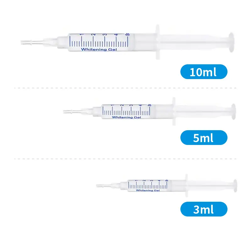 OEM Home Use Non-Peroxide Teeth Whitening Gel Syringe