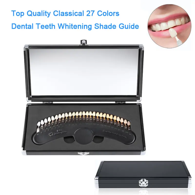 27 Colors 3D Teeth Whitening Shade Gu...