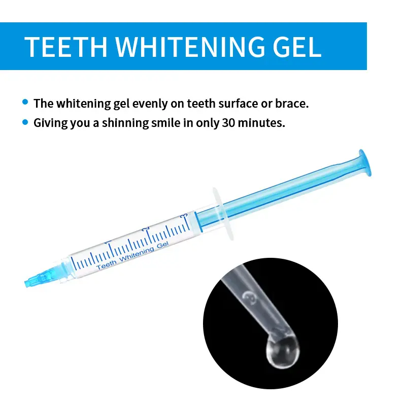 OEM Peroxide Teeth Whitening Gel Syringe GW-G01N