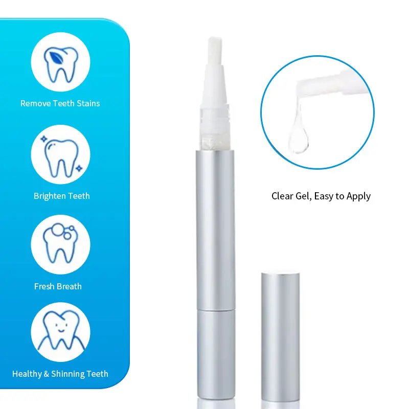 OEM Advanced Teeth Whitening Gel Pen 2ml Metal GW-P01-A2N