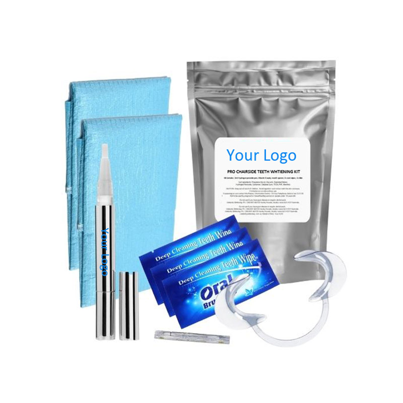 Salon teeth whitening kit with pen and retractor - Copymi0