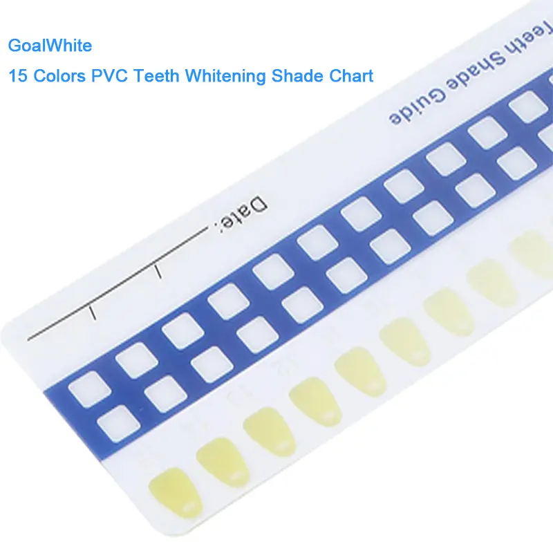 PVC Teeth whitening shade guide GW-SGPVC15 04pmt