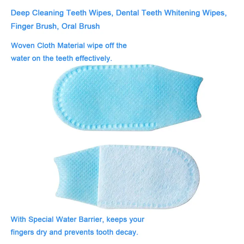 Teeth wipe finger brush teeth whitening 002yu7