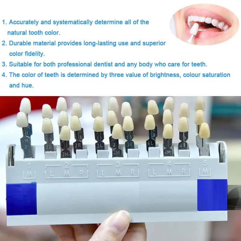 Teeth whitening shade guide GW-SGV29 04