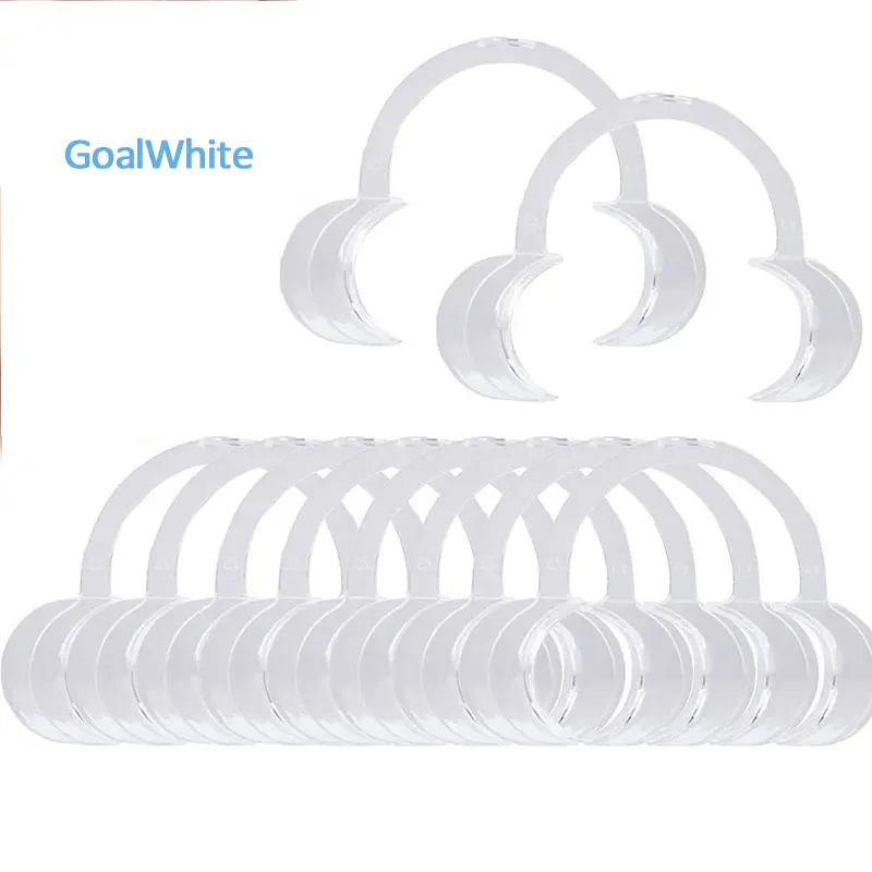 Comfortable Cheek Retractor, C Shape Mouth Opener for Teeth Whitening and Dental Use, Food Grade Lip Protector