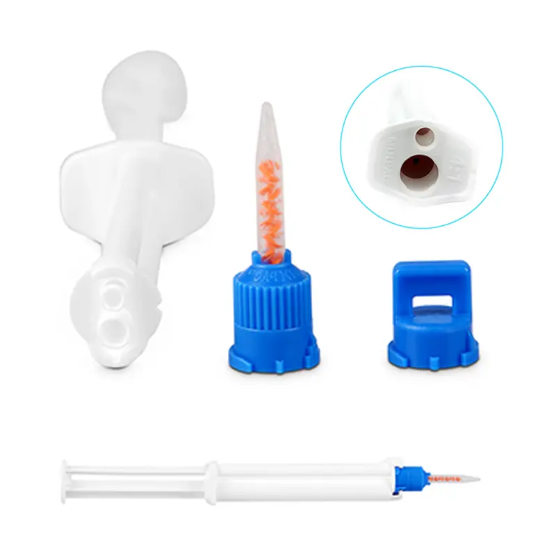 Professional Dental Teeth Whitening Kit With Dual Barrel Gel Syringe For Clinic Salon
