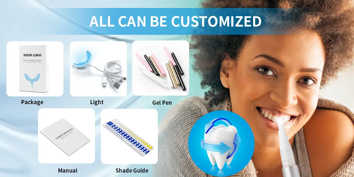 LED teeth whitening home kit GW-HK101A4 0109dn