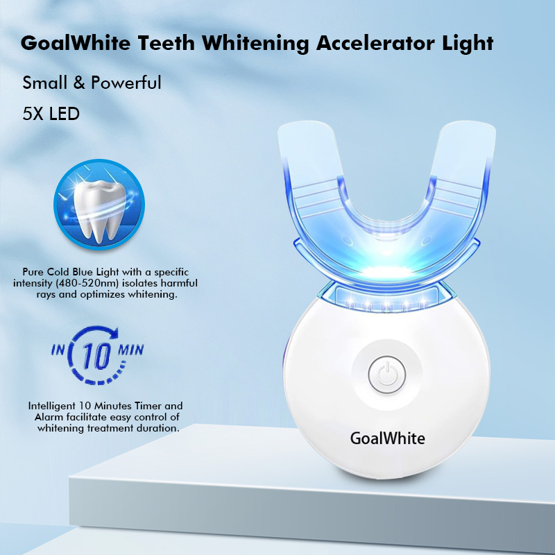 OEM Teeth Whitening Home Kit With PAP+ Peroxide Free Gel Pods and LED light