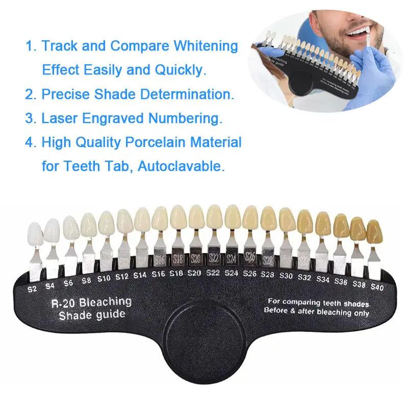 Teeth Whitening Shade Guide GW-SG20 03p6j