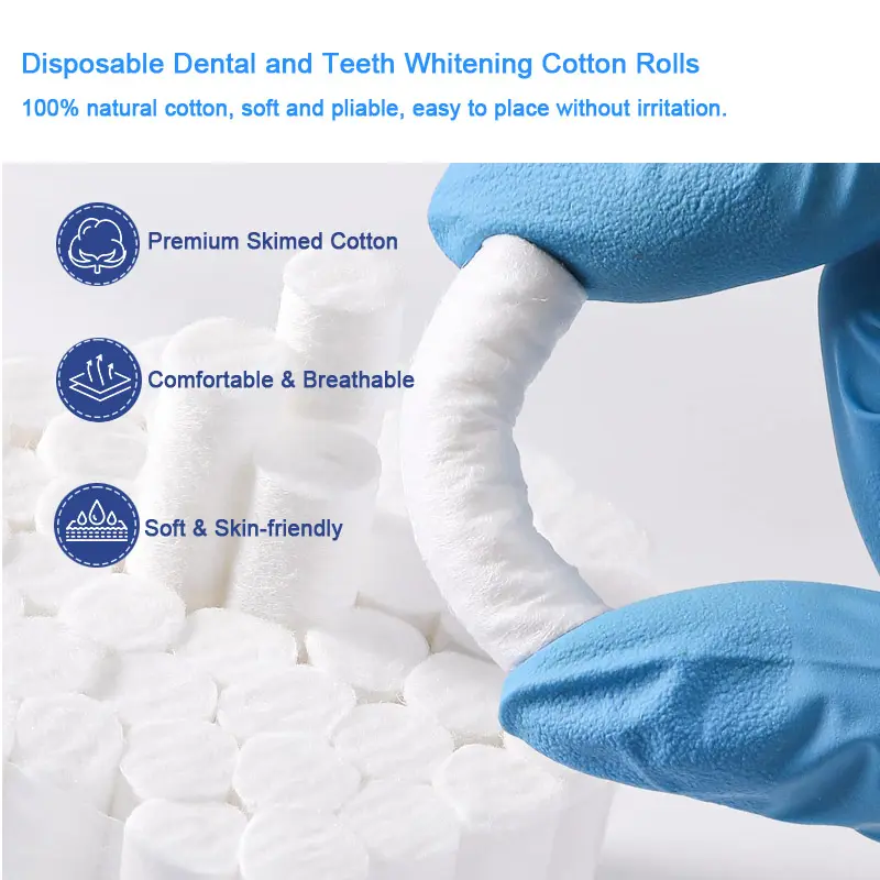 dental teeth whitening cotton rolls GW-CR01AC 005