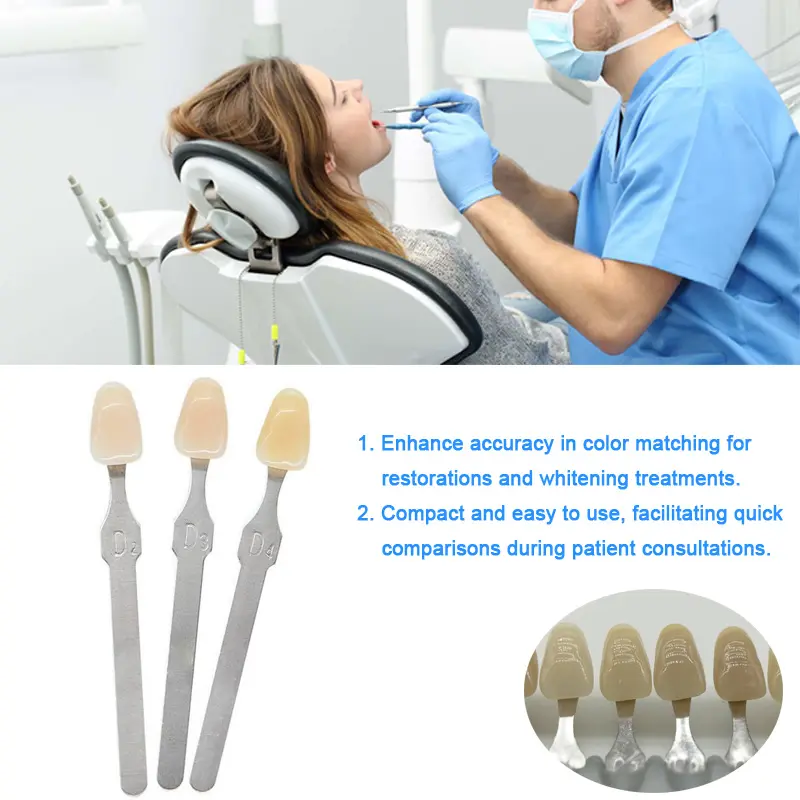 Teeth whitening shade guide GW-SGV16 005fkd