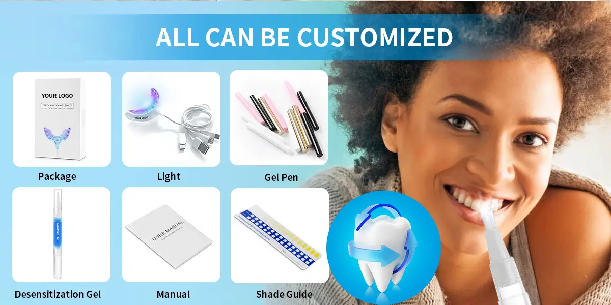 LED teeth whitening home kit GW-HK101B 010ara
