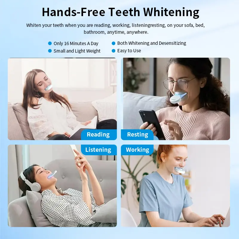 OEM Teeth Whitening Home Kit With LED light