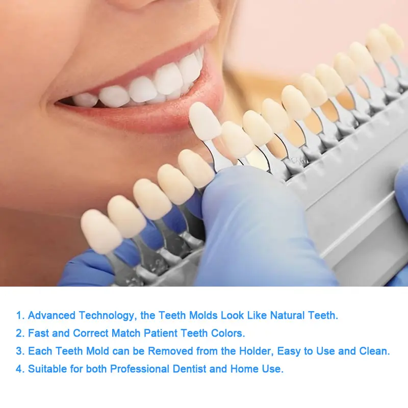 Teeth whitening shade guide GW-SGV16 0048ye
