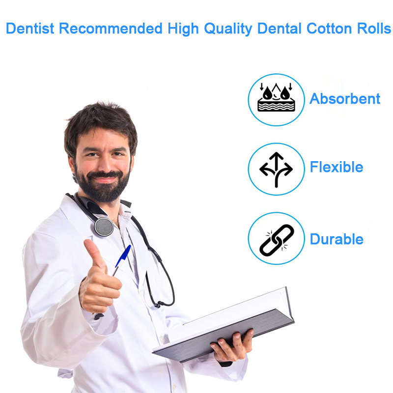dental teeth whitening cotton rolls GW-CR01AC 004