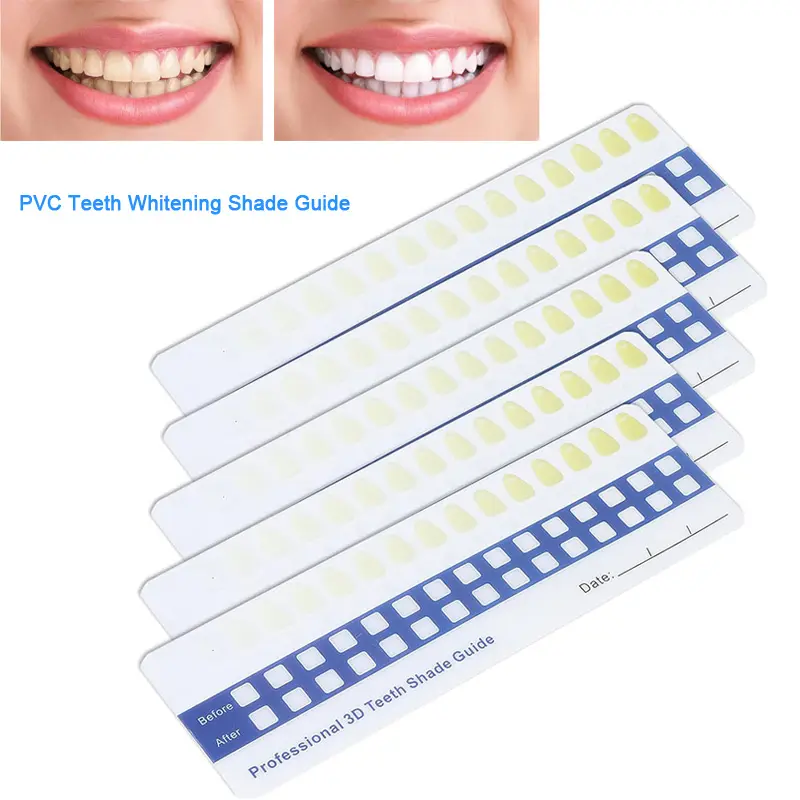 15 Colors PVC Teeth Shade Guide Teeth...