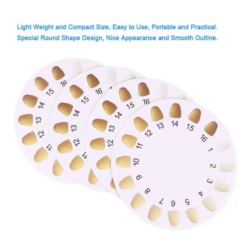Paper Teeth whitening shade guide GW-SGP16R 02.jpg