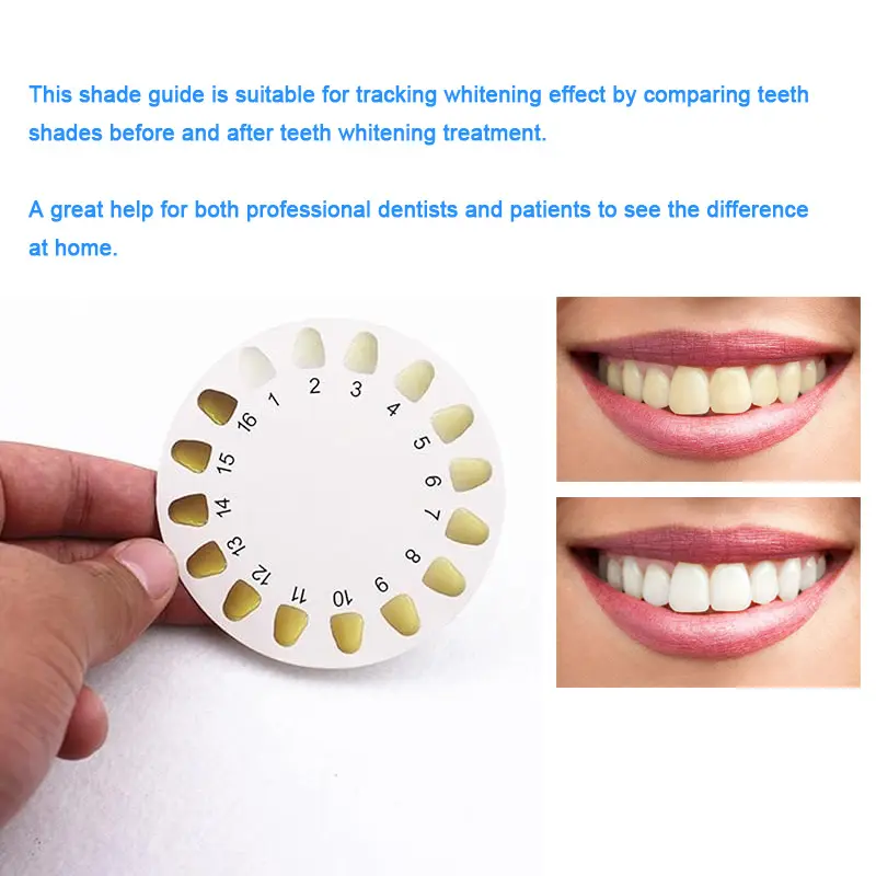 Paper Teeth whitening shade guide GW-SGP16R 04.jpg