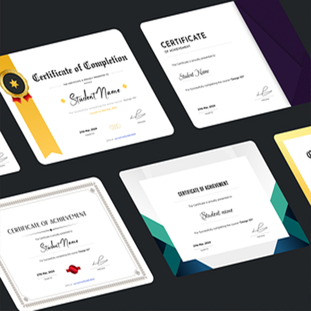 Our Certificatesme8