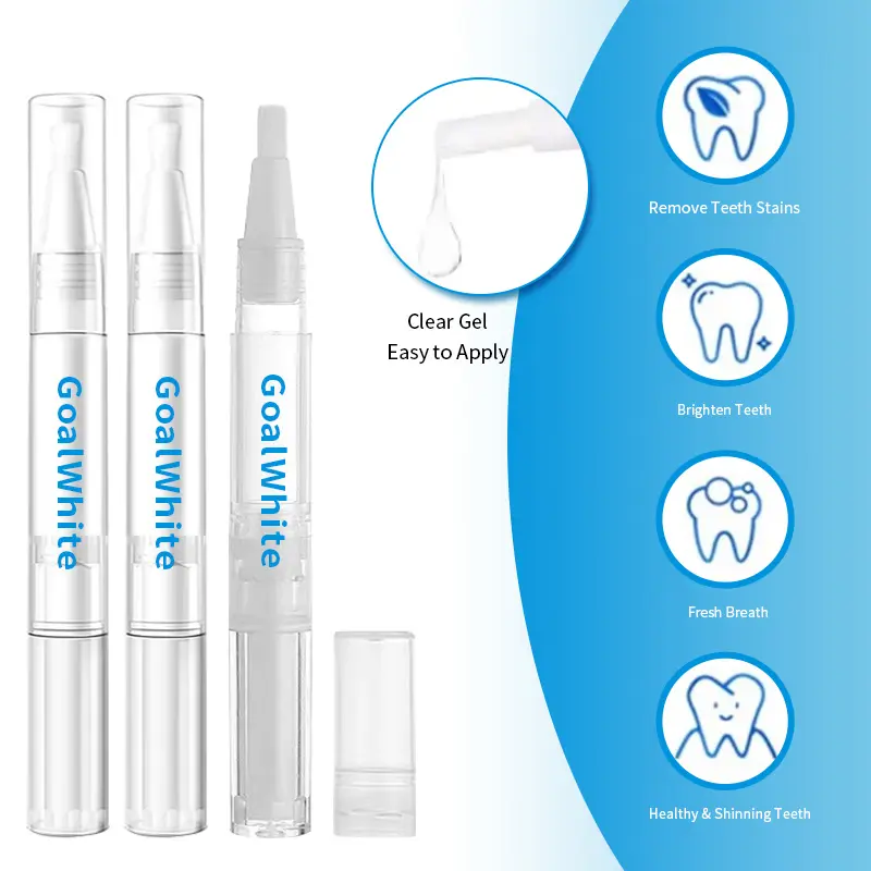 OEM Professional Formulation Teeth Whitening Gel Pen 4ml Plastic for Home Use