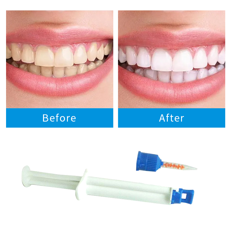 Professional Dual Barrel Teeth Whitening Gel Syringes